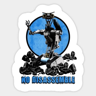 No Disassemble Stone Sticker